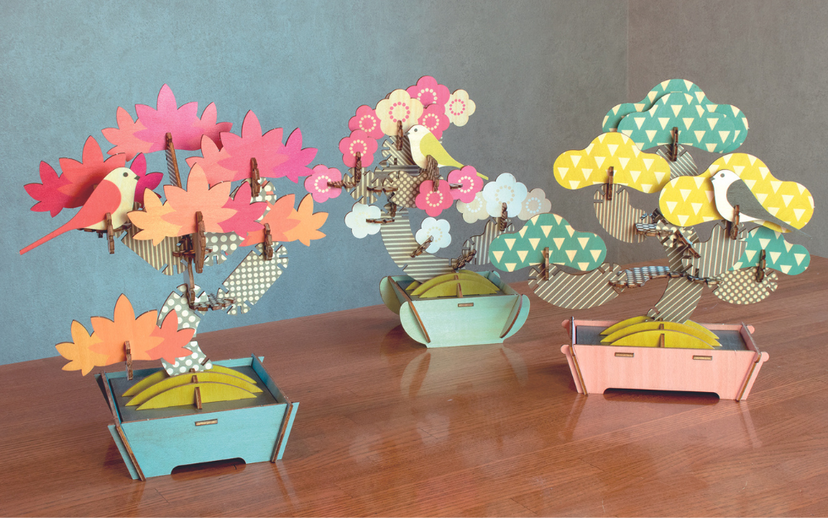 Play Plants Bonsai Puzzles - Classic Shelf Buddy