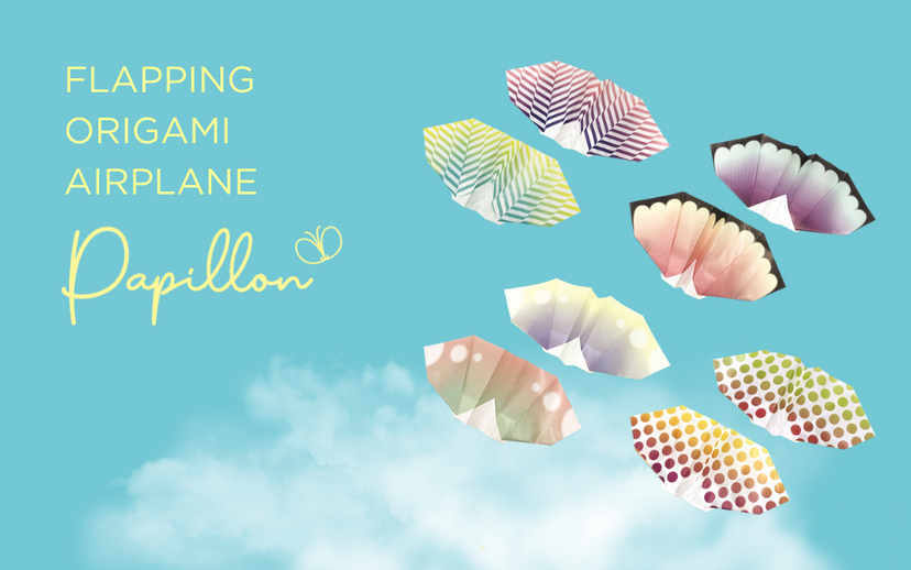 Papillon Origami Airplanes - Happy Gift Style
