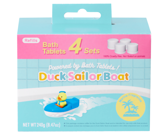 Duck Sailor Boat - Travel Pocket Accent